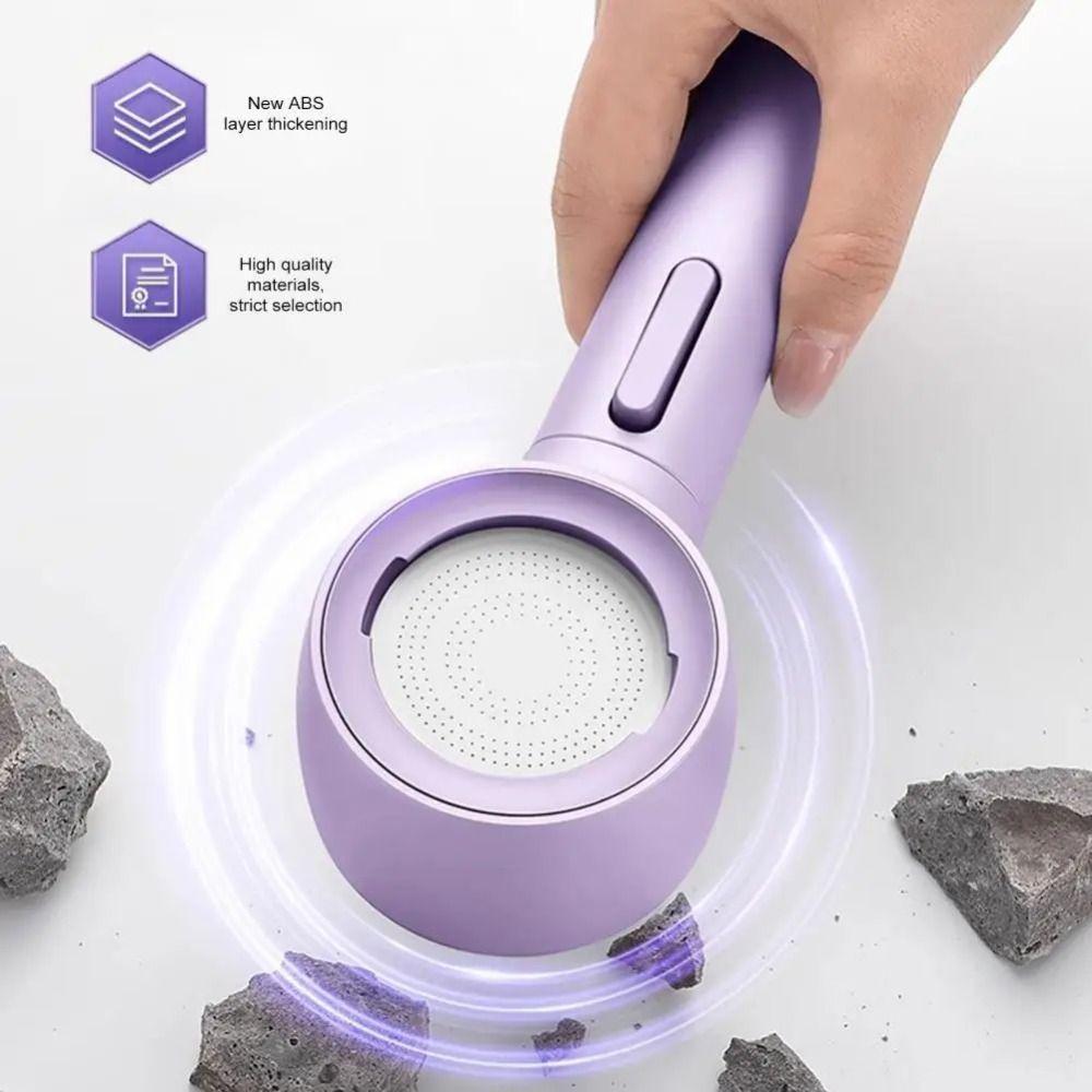 Detachable Handheld Shower Head 3-Speed Adjustable Anti Blocking High Pressure Shower Large Flow Rainfall