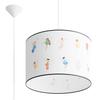 Round Children's Pendant Lamp Fairies Ø40 Cm Fairy 1Xe27 15W Sl.1417 Sollux Lighting
