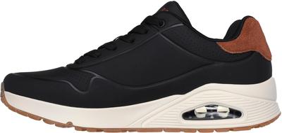 Uno Suited On Air Sneakers Sport Shoes 183004-BLK-44