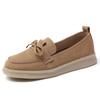 Damen Mokassins Fahrerschuhe Komfort Freizeit Krankenschwester Loafer Laufschuhe Sommer Braun Schwarz Schuhe Übergröße