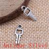 Classic Key Shaped Charms Pendant For Bracelet Necklace Jewelry Making Craft Findings