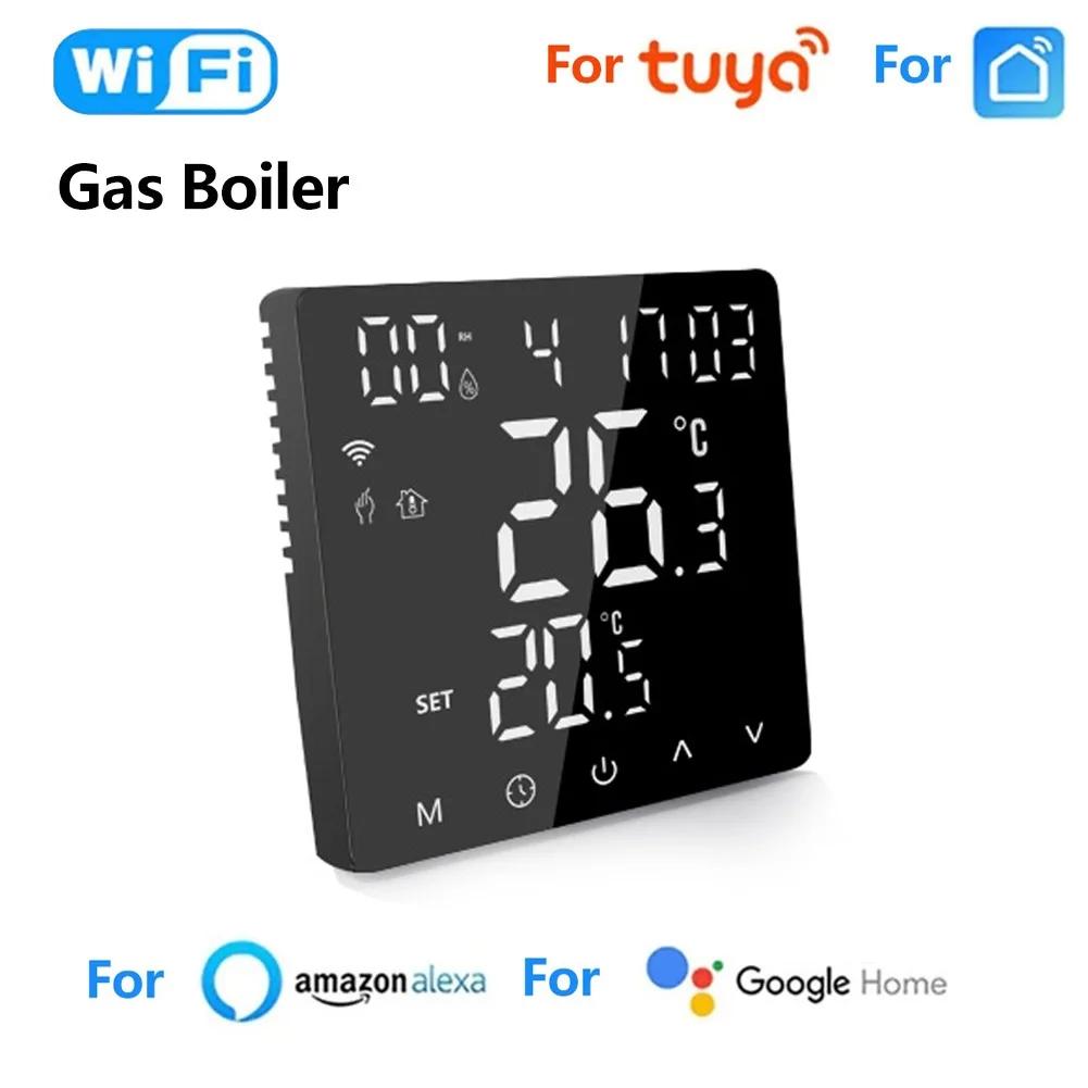 For Tuya Smart LCD WiFi Thermostat Water Electric Gas Boiler Floor Heating Thermostat Underfloor Heating Home Automation