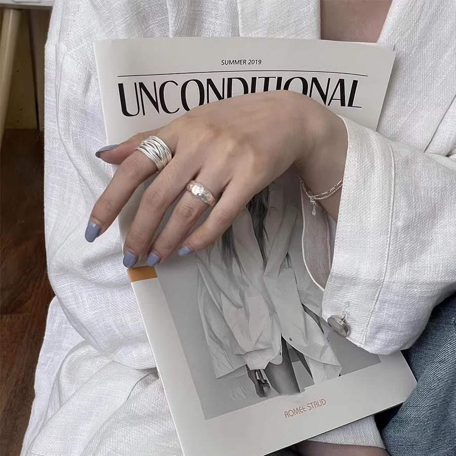 Fashionable Retro Multi-stranded Copper Ring For Women Ideal For Everyday Wear And Unique Style