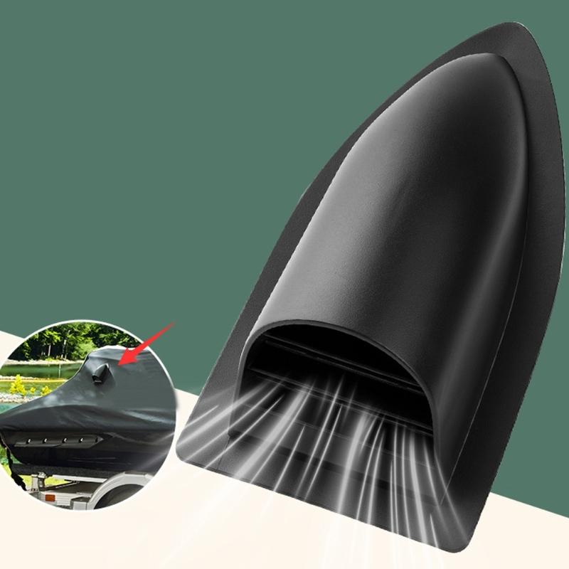 ABS Boat Ventilation Cover Leak Proof Tilted Structure Efficient Airflows Protections Against Rain Splashes