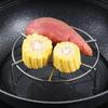 Stainless Steel Round Pot Steamer Rack Dumplings Steaming Tray Tableware Stand for Kitchen Cooking Accessories