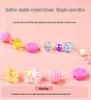 25-Grid Glass Rice Beads DIY Set: Children's Handmade Necklace & Bracelet Beading Kit