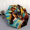 1pc Transformers Bumblebee Robot Artwork Umbrella with Plastic Handle,Suitable for All Seasons Home Travel Outdoor UmbrellaM900