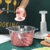 Concasor manual pentru legume tocate Mașină de tocat carne Mașină de gătit multifuncțională de uz casnic Stors de suc de fructe Tocător de usturoi Instrument de mărunțire