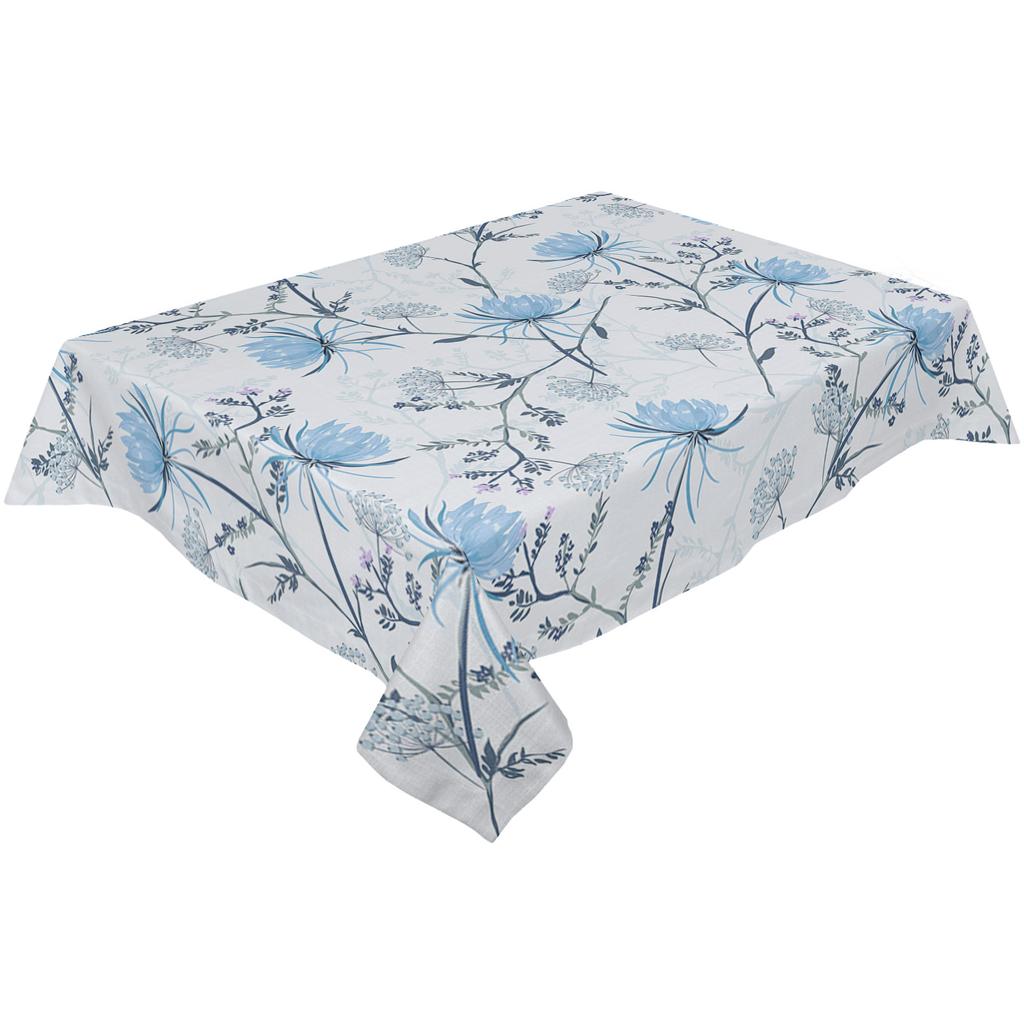 Spring Retro Plant Dandelion Tablecloth Holiday Decor Waterproof Rectangular Tablecloths Wedding Decor Table Cover