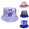 Cartoon Kids Fishing Hat With Sun Protection In Cars Stitch Spiderman And More!