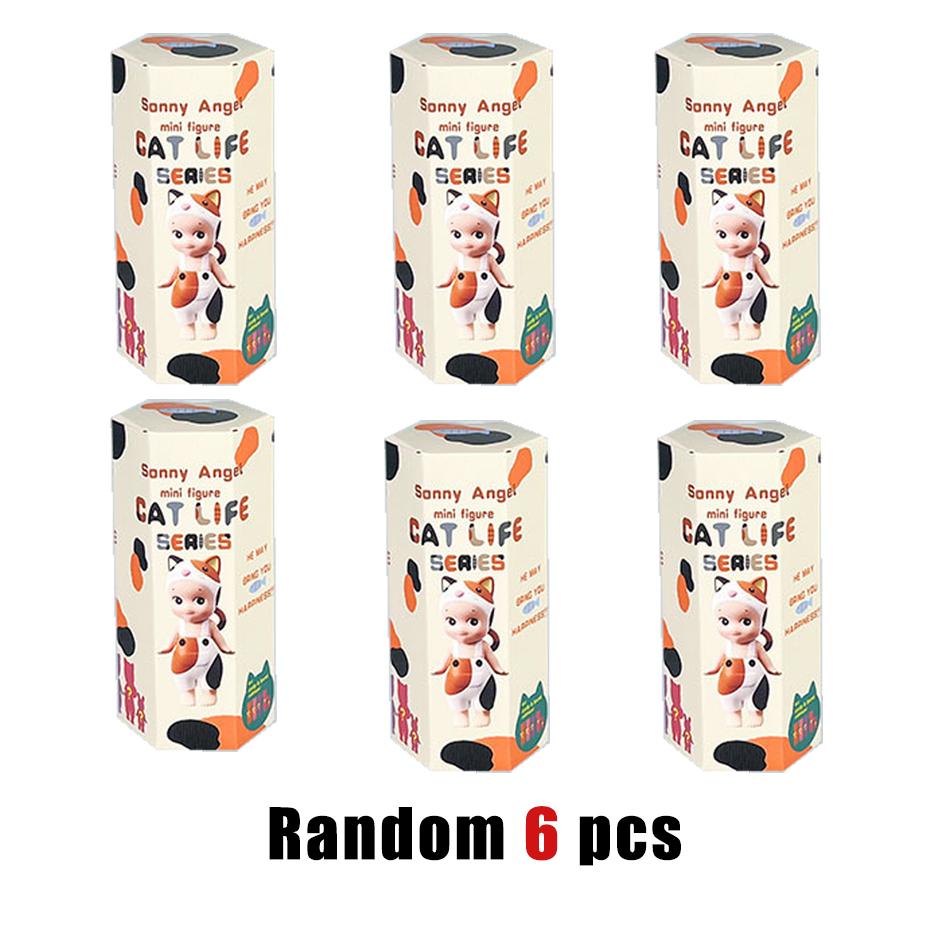 S Angel Little Angel Doll Cat Life Series Blind Box Doll Keychain Pendant Handmade Pendant Gifts