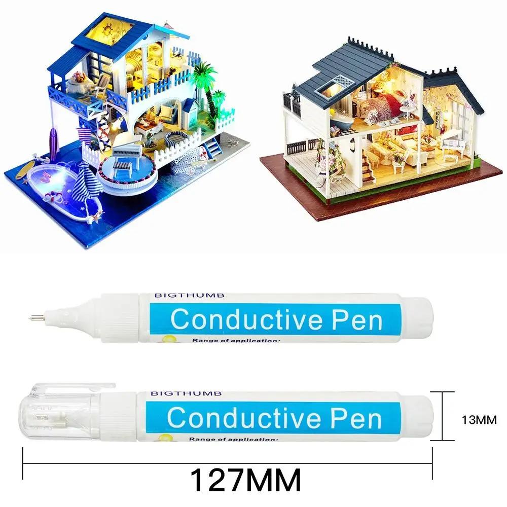 3g Conductive Paint Pen Quick-drying DIY PCB Bronze Conductive Paste Electrically Conductive Paint