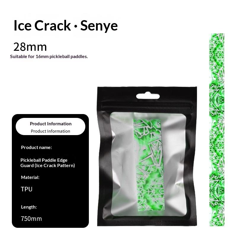 16mm Scratch Proof Edge Sticker for Pickleball Paddle Racket Shock Absorption Protection for Training Sport