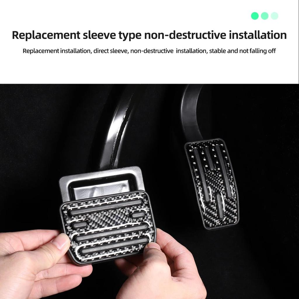 Aluminum Alloy Foot Pedal For Tesla Model 3 Model Y Accelerator Brake Pedal Rest Pedal Pads Mats Cover ModelXS 2023 Accessories