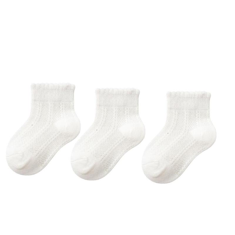 3Pair/lot New Summer Thin Boys and Girls Baby Socks