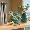 Creative Gifts for Holidays Beaded Ocean Animal DIY Kit, 3D Octopus Shark Craft Handmade Ornament Making Set Sea Animals Bead Art Project Adults,