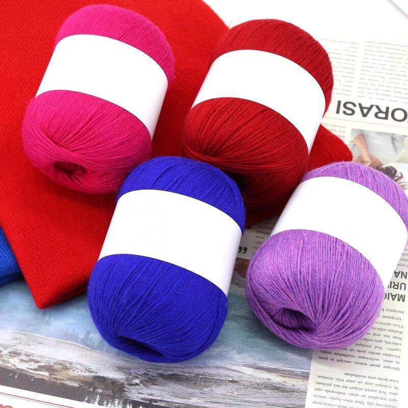 Cashmere Thread Hand-Woven Medium And Fine Cashmere Thread Sweater Scarf Crochet Jacket Diy Wool Ball