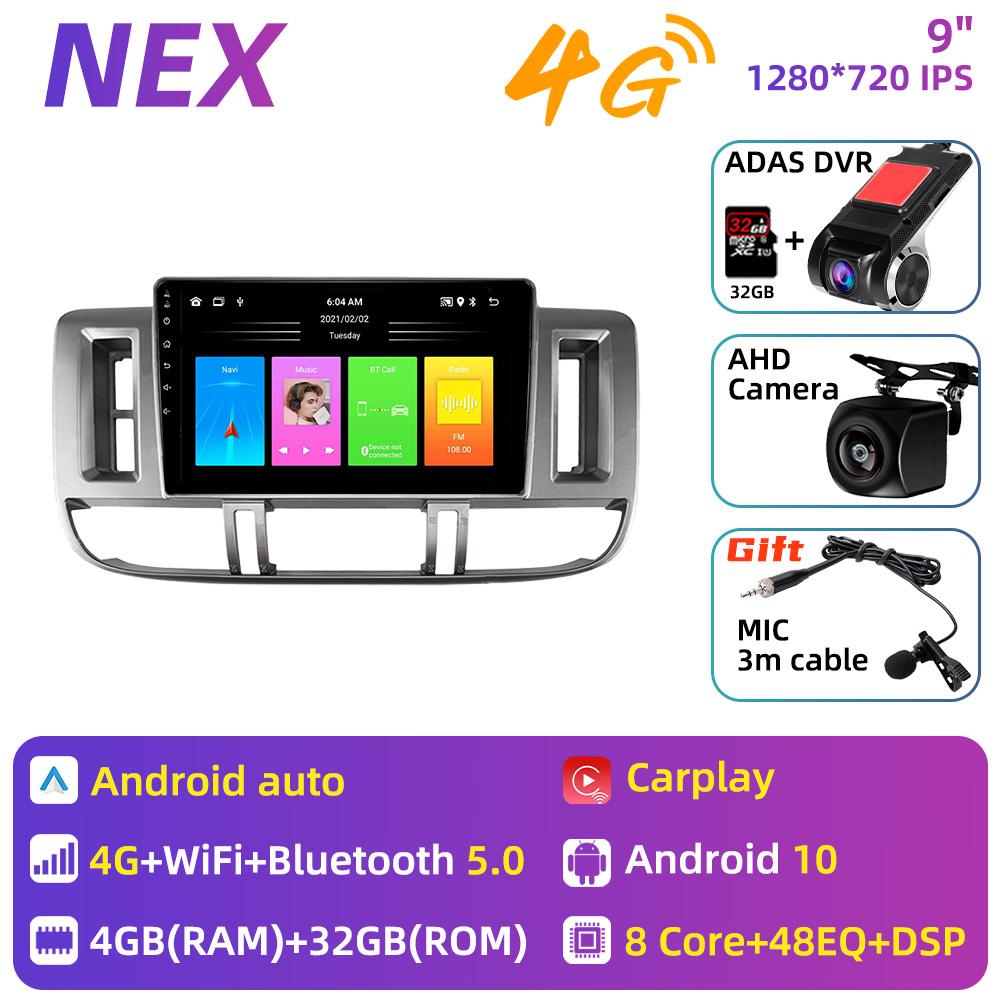 Android Car Radio for Nissan X Trail X-Trail 1 T30 2000 - 2009 2 Din Multimedia FM RDS WIFI GPS Navigation Stereo Carplay Auto