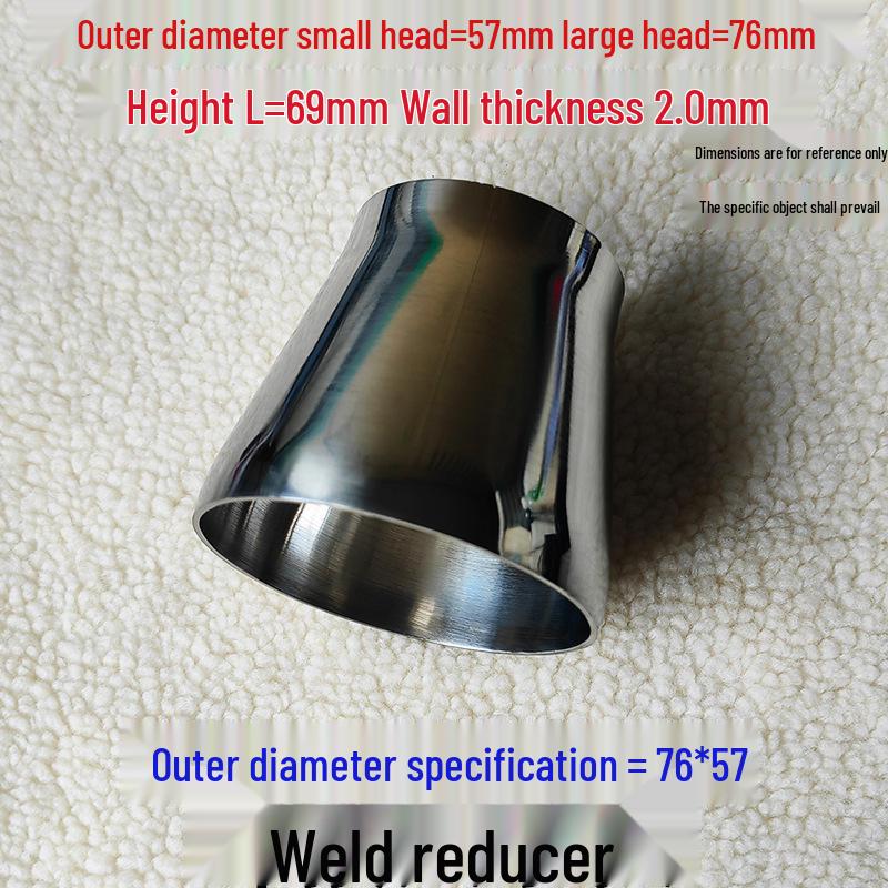 Hongshun 304 Stainless Steel Polished Concentric/Eccentric Reducer Pipe