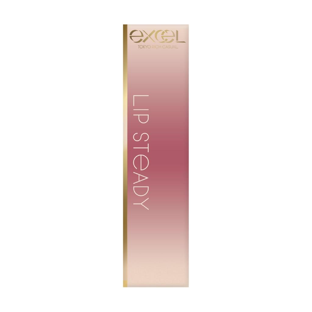 excel Lip Steady SD01 Bridesmaid Plumping Effect Lipstick, Long-Lasting, Beige,