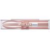 Iwasaki Kogyo H-610 PI Chopsticks, Spoon, and Fork Trio Set In a Heavy-Duty Case, Pink, with Antibacterial and Stain-Resistant Coatings, Dishwasher Sa