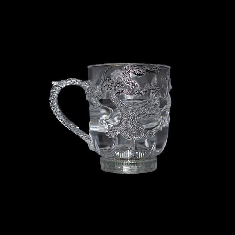 LED blesk Kouzelná změna barvy Dračí šálek Vodou aktivované rozsvícení Pivo Káva Mléko Čaj Víno Whisky Bar Hrnek Cestovní dárek