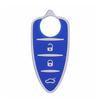 10 Colours 3 Buttons Car Remote Key Shell Key Pad Rubber for Alfa Romeo 156/159 /mito/giulietta/gt/4c Accessories for Girls