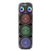 Luminous Karaoke Speaker - INOVALLEY - KA129-XXL - Bluetooth V5.0 - 90 Cm - 1000 W - 3 X 8'' Speakers - Wireless Microphone Included