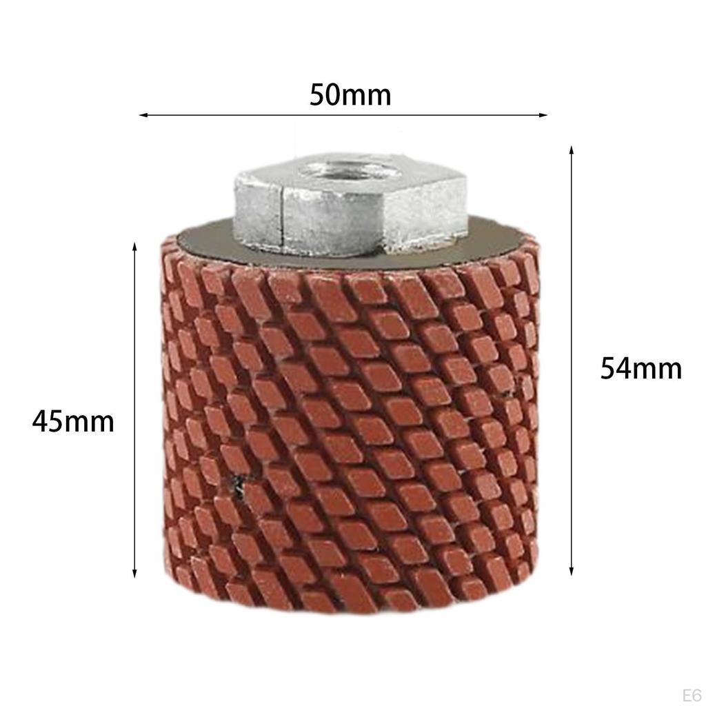 M14 Angle Grinder Drum Grinding Wheel Buffing Easy To Install Heavy Duty Power Tool