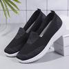 Cloth shoes women's new medium flat shoes, women's shoes casual, flat-soled fly-woven shoes women