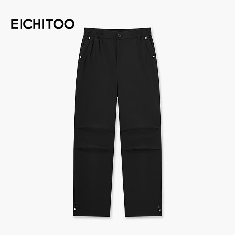 EICHITOO Women s High-Waist Loose Fit Cargo Pants L