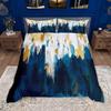 Homewish Watercolor Ombre Duvet Cover Set Vintage Oil Painting Bed Set Gradient Brush Strokes Quilt Cover Set