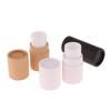 5G Kraft Paper Rotation Lipstick Tubes Biodegradable Cardboard Cosmetic Cylindrical Packaging Lip Balm Deodorant Container