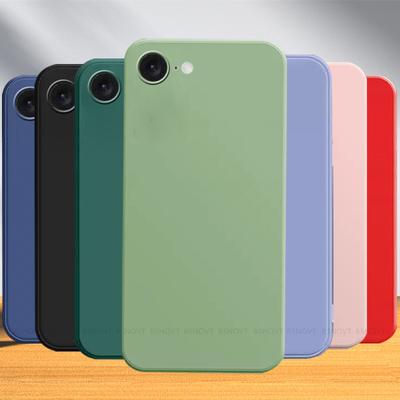 Für iPhone 8 Hülle Cover iPhone 8 7 SE 2020 2022 Capas Original Flüssigsilikon Stoßfest Handy Bumper Weiche TPU Fundas iPhone 8