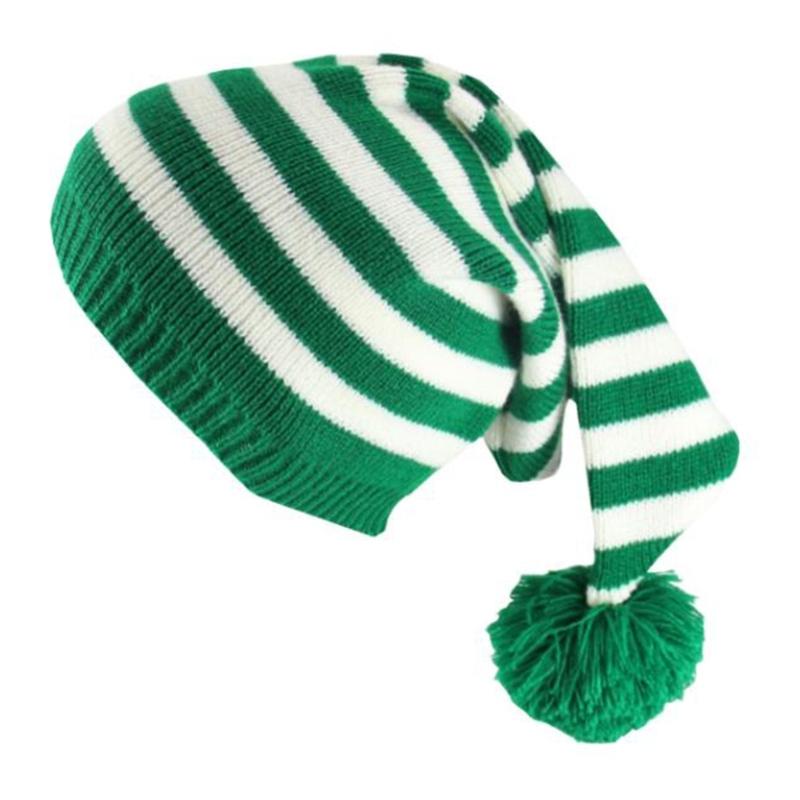 Christmas Knitted Hat Adult Kids Soft Santa Beanie Santa Hat New Year Party Kids Gift Christmas Decoration for Women