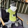 Dog Clothes Winter Dog Hooded Sweatshirt Warm French Bulldog Puppy Coat for Small Medium Dogs Pet Costume Chihuahua Pug