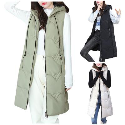Mernfsn Women's Fashion Autumn And Winter Vest And Down Padded Jacket Tops