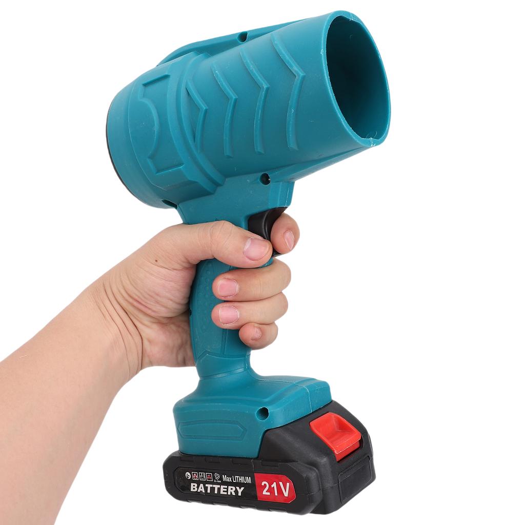 21V Cordless Blower, Car Dryer Portable Air Duster with 2 Rechargeable Batteries, Variable Speed Leaf Blower for Car