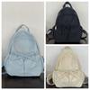 Handbag Nylon Backpack Korean Style Shoulders Bag Cute Bow Backpack  Office Worker