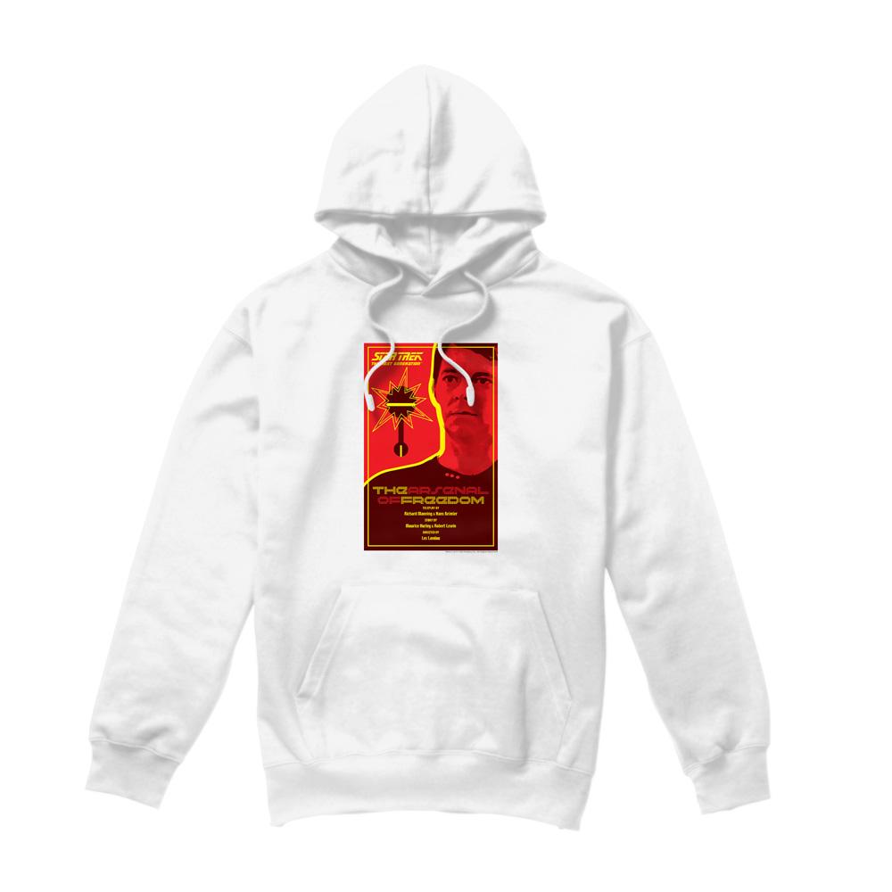 STAR TREK Mens The Next Generation Season 1 Episode 21 Hoodie