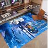 Personalized Crystal Velvet Carpet FC Porto Pattern Non Slip Floor Rug