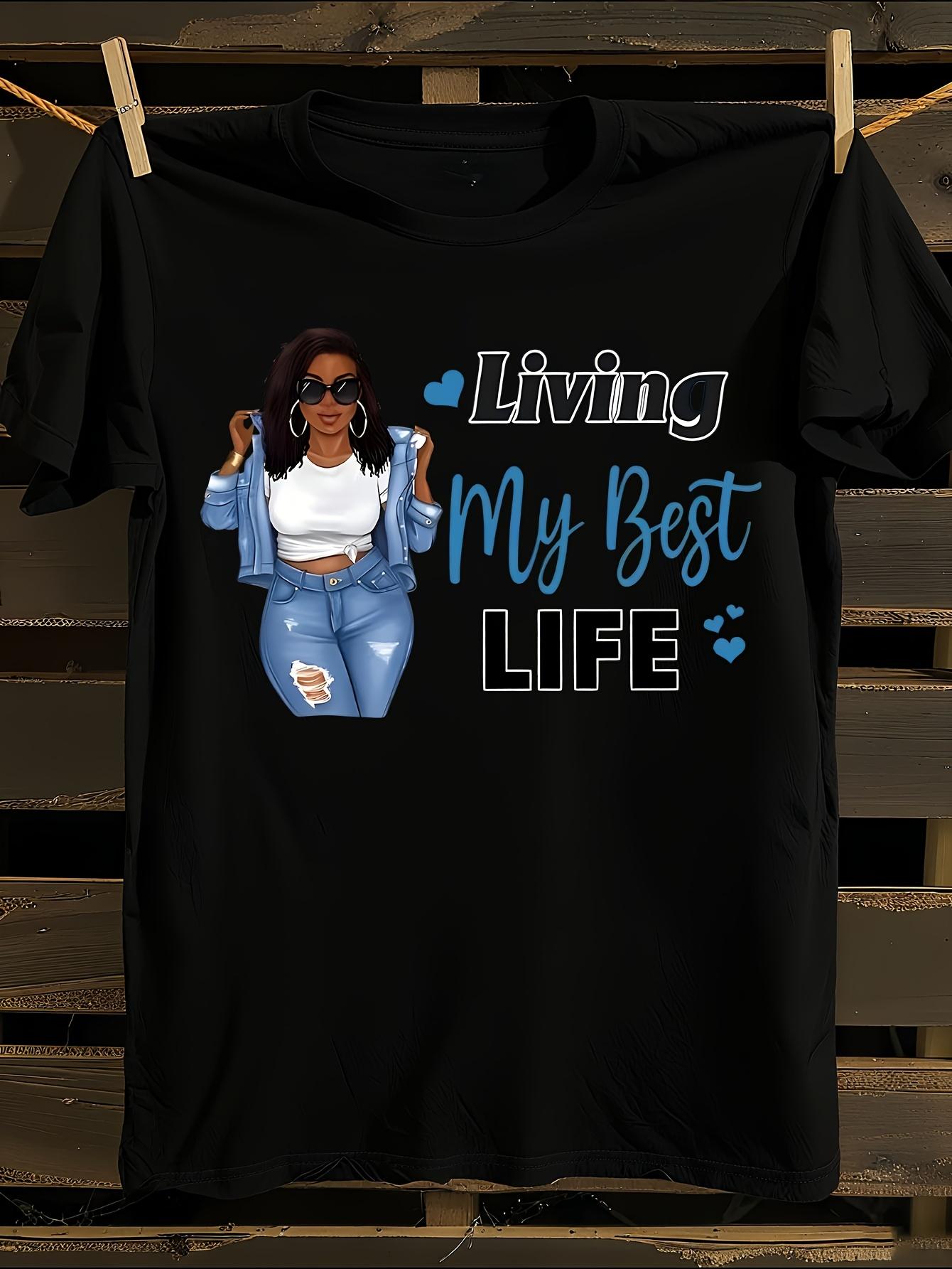 WoWhite Inspirational Quote T-shirt XXXXL