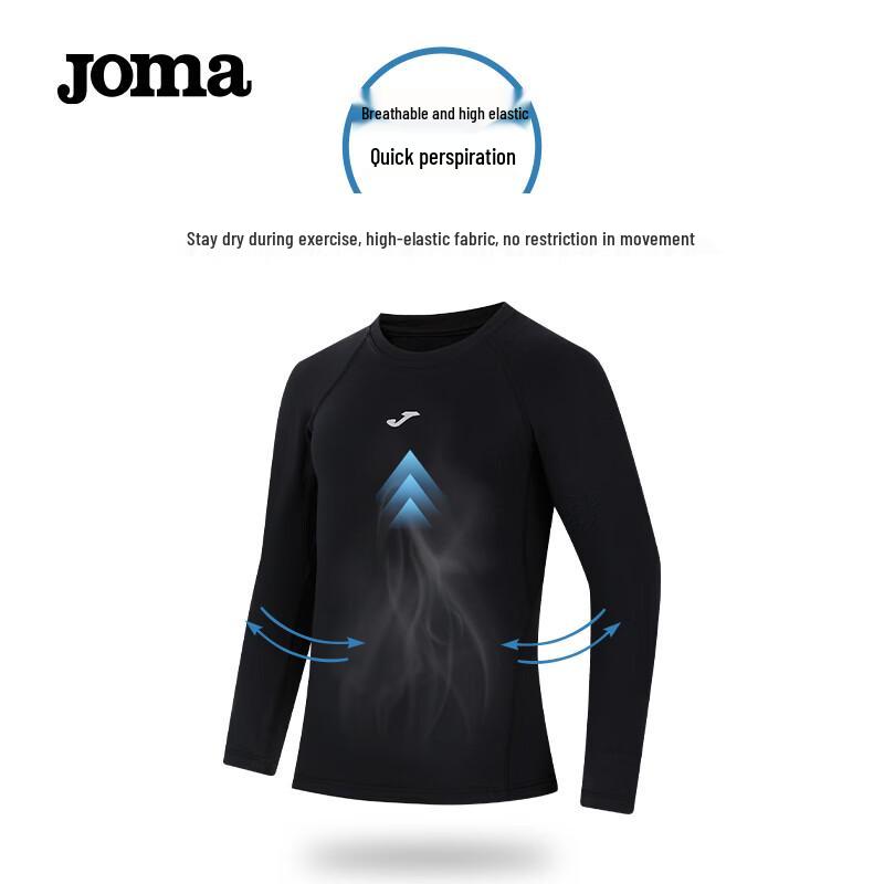 JOMA Kids' Thermal Long-Sleeve Training Top