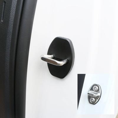 8Pcs Car Door Lock Protective Cover for VW Volkswagen Passat Golf 6 7 8 Jetta Beetle Scirocco Polo Bora Car Styling Accessories