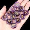 1987 Crystal Stone Zodiac Pocket Runes - Christmas Gift