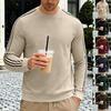 Men S Color Block Crew Neck Pullover Sweatshirt Casual Thin For Spring Autumn