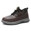 Winter cotton shoes warm thickened leather velvet casual shoes sports shoes casual labor insurance