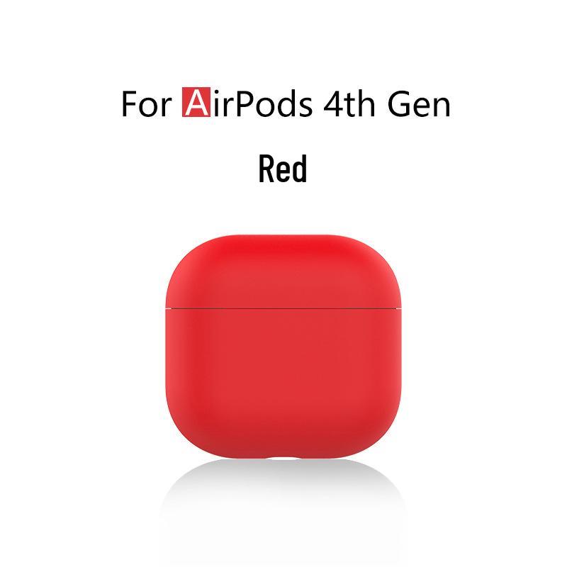 Compatible Silicone Protective Case for Apple AirPods 4th Gen and AirPods Pro 3