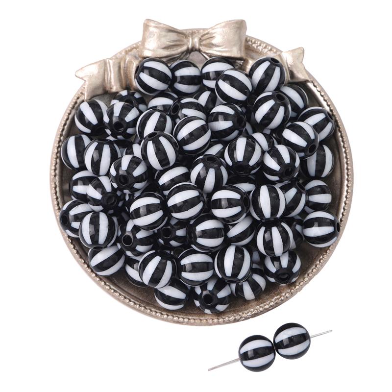 530Pcs Acrylic Beads Colored Balls Loose Spacer Beads For Diy Jewelry Finding Making