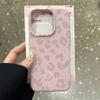Coque de téléphone imprimé léopard rose pour Xiaomi Redmi Note 14 13 12 11 Pro Plus 4G 5G 10 9 8 15C 14C 13 12C 10C Housse antichoc